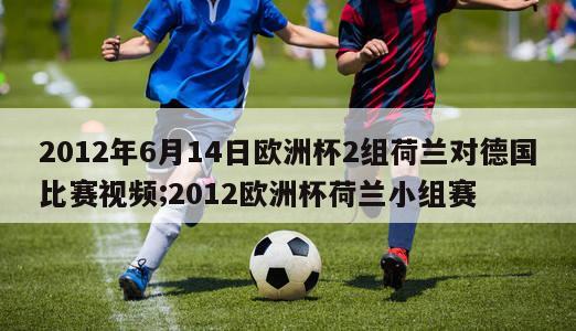 2012年6月14日欧洲杯2组荷兰对德国比赛视频;2012欧洲杯荷兰小组赛