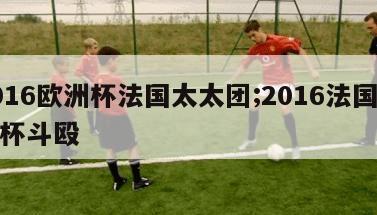 2016欧洲杯法国太太团;2016法国欧洲杯斗殴