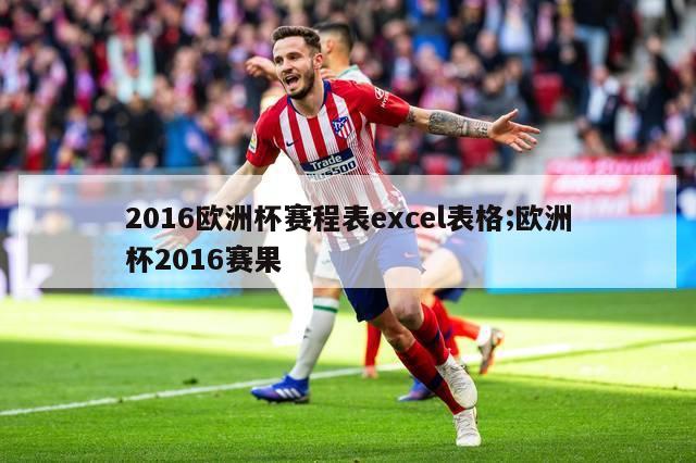 2016欧洲杯赛程表excel表格;欧洲杯2016赛果