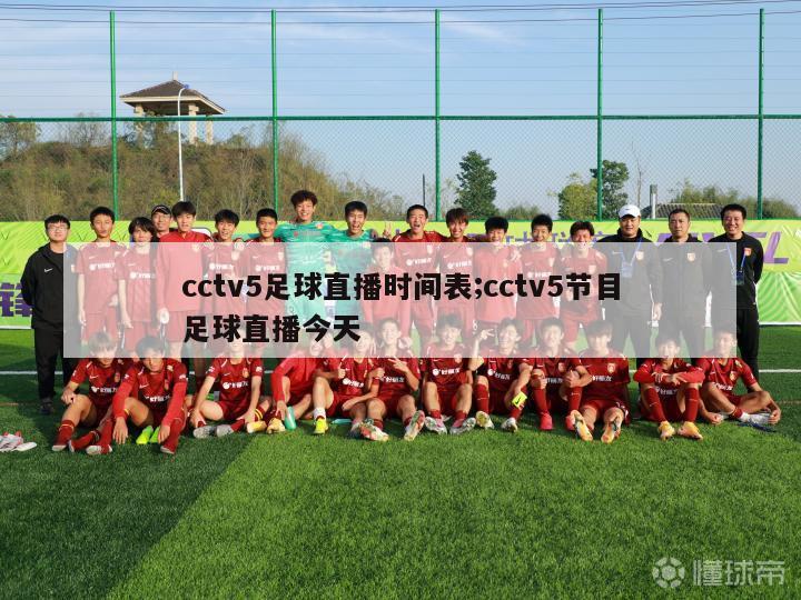 cctv5足球直播时间表;cctv5节目足球直播今天