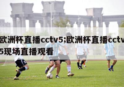 欧洲杯直播cctv5;欧洲杯直播cctv5现场直播观看