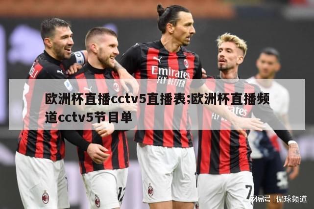 欧洲杯直播cctv5直播表;欧洲杯直播频道cctv5节目单