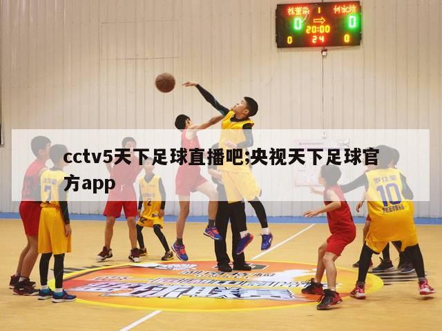 cctv5天下足球直播吧;央视天下足球官方app